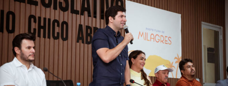 Foto: Ascom/Prefeitura de Milagres